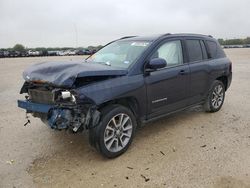 Salvage cars for sale at San Antonio, TX auction: 2014 Jeep Compass Limited