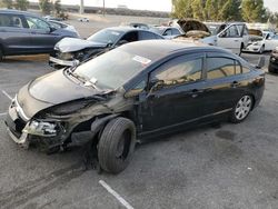 Honda salvage cars for sale: 2008 Honda Civic LX