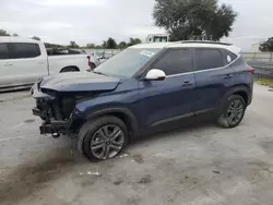 Salvage cars for sale at Orlando, FL auction: 2021 KIA Seltos S