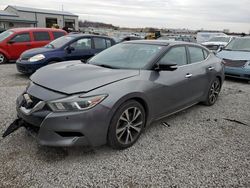 Nissan salvage cars for sale: 2017 Nissan Maxima 3.5S