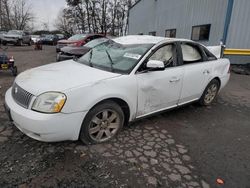 Salvage cars for sale at Portland, OR auction: 2007 Mercury Montego Luxury