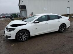 Salvage cars for sale at auction: 2022 Chevrolet Malibu RS