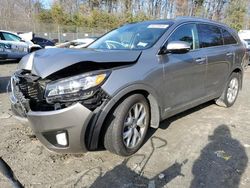 2018 KIA Sorento SX en venta en Waldorf, MD