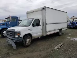 Salvage trucks for sale at Sacramento, CA auction: 2015 Ford Econoline E350 Super Duty Cutaway Van