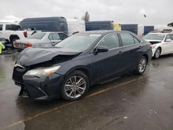 Salvage cars for sale at Hayward, CA auction: 2017 Toyota Camry LE