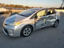 Vehiculos salvage en venta de Copart Dunn, NC: 2015 Toyota Prius