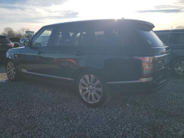 2016 Land Rover Range Rover Supercharged