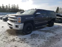 Chevrolet salvage cars for sale: 2015 Chevrolet Silverado K2500 Heavy Duty LTZ