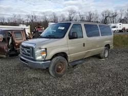 Salvage cars for sale at West Mifflin, PA auction: 2014 Ford Econoline E350 Super Duty Wagon