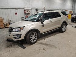 Ford salvage cars for sale: 2017 Ford Explorer Limited