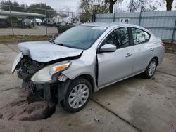 Nissan salvage cars for sale: 2017 Nissan Versa S