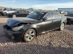 Salvage cars for sale at Phoenix, AZ auction: 2010 BMW 528 I