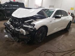 Salvage cars for sale at New Britain, CT auction: 2021 Acura TLX Type S