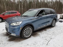 Salvage cars for sale at Cookstown, ON auction: 2020 Lincoln Aviator Reserve