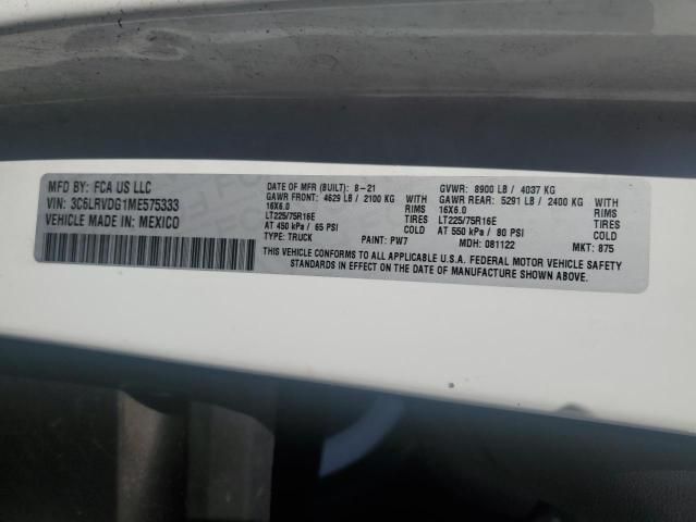 2021 Dodge RAM Promaster 2500 2500 High