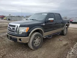 Salvage trucks for sale at Kansas City, KS auction: 2011 Ford F150 Supercrew