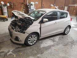 Salvage cars for sale at Ebensburg, PA auction: 2017 Chevrolet Spark 1LT