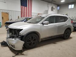 Salvage cars for sale at Des Moines, IA auction: 2017 Nissan Rogue S