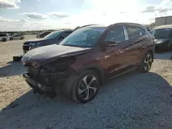 Salvage cars for sale at San Antonio, TX auction: 2016 Hyundai Tucson Limited