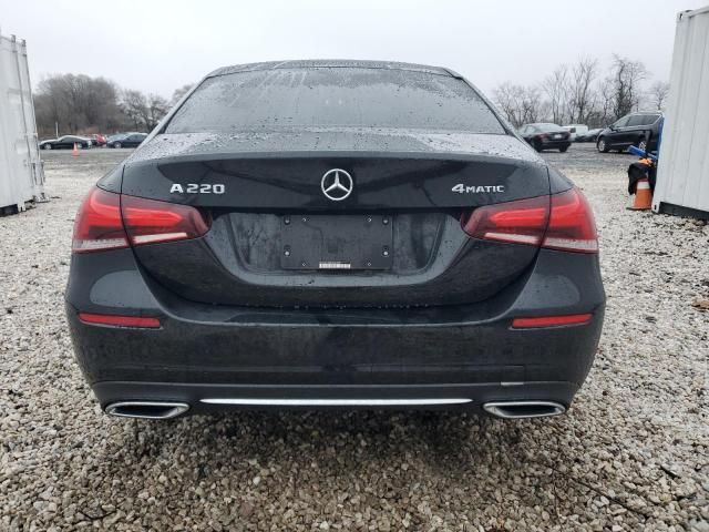 2019 Mercedes-Benz A 220 4matic