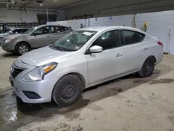 Salvage cars for sale at Candia, NH auction: 2015 Nissan Versa S