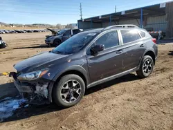 Salvage cars for sale at Colorado Springs, CO auction: 2018 Subaru Crosstrek Premium