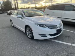 Lincoln mkz salvage cars for sale: 2015 Lincoln MKZ