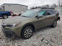 Salvage cars for sale at Wayland, MI auction: 2022 Subaru Outback Premium