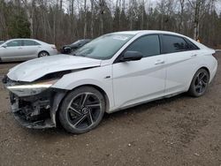 Salvage cars for sale at Cookstown, ON auction: 2022 Hyundai Elantra N Line