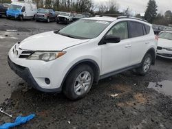 Toyota rav4 le salvage cars for sale: 2013 Toyota Rav4 LE