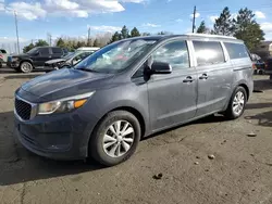 2016 KIA Sedona LX en venta en Denver, CO