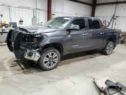 Salvage cars for sale from Copart Billings, MT: 2017 Toyota Tundra Crewmax Limited