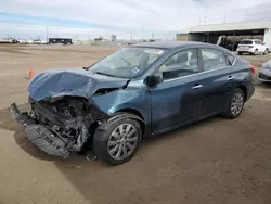 Salvage cars for sale at Brighton, CO auction: 2016 Nissan Sentra S