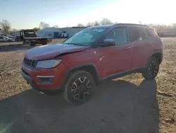 Jeep salvage cars for sale: 2021 Jeep Compass Trailhawk