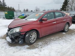 Salvage cars for sale at Bowmanville, ON auction: 2017 Nissan Sentra S