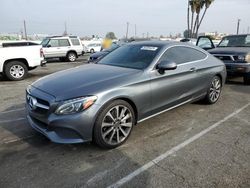 Mercedes-Benz c300 salvage cars for sale: 2018 Mercedes-Benz C300