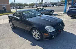 Salvage cars for sale at Apopka, FL auction: 2002 Mercedes-Benz SLK 230 Kompressor