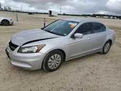 Salvage cars for sale at New Braunfels, TX auction: 2011 Honda Accord LX