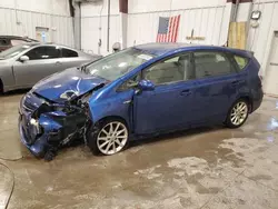 Salvage cars for sale from Copart Franklin, WI: 2014 Toyota Prius V