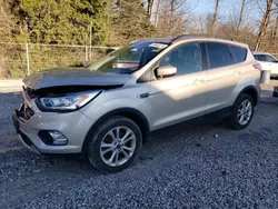 Salvage cars for sale at Northfield, OH auction: 2017 Ford Escape SE