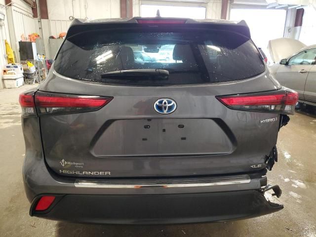 2021 Toyota Highlander Hybrid XLE