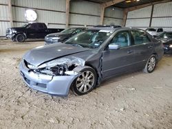 Honda salvage cars for sale: 2007 Honda Accord EX