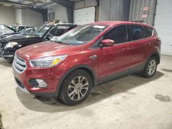 Salvage cars for sale from Copart West Mifflin, PA: 2017 Ford Escape SE