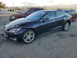 Tesla Model s Vehiculos salvage en venta: 2015 Tesla Model S 85