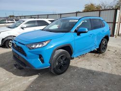 Salvage cars for sale at Haslet, TX auction: 2021 Toyota Rav4 XLE