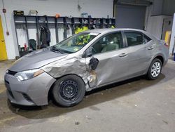 Toyota Vehiculos salvage en venta: 2015 Toyota Corolla L