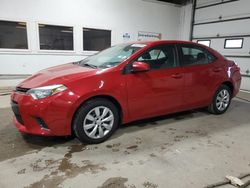 Carros con verificación Run & Drive a la venta en subasta: 2016 Toyota Corolla L