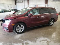 Salvage cars for sale at Franklin, WI auction: 2018 Honda Odyssey EXL