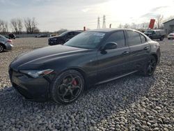 Alfa Romeo salvage cars for sale: 2017 Alfa Romeo Giulia TI Q4