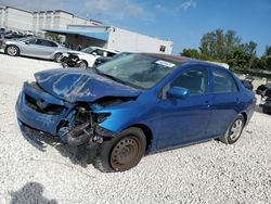 Toyota salvage cars for sale: 2009 Toyota Corolla Base